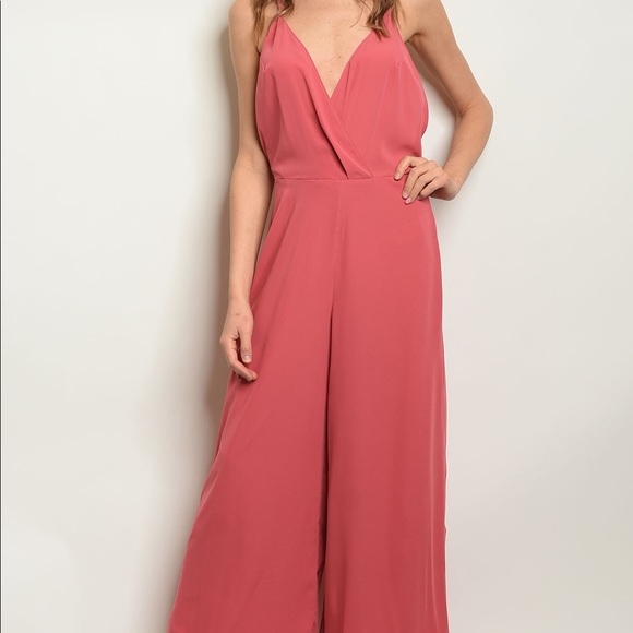 ✨SALE✨🔥 Rose Jumpsuit🔥 - Picture 2 of 6